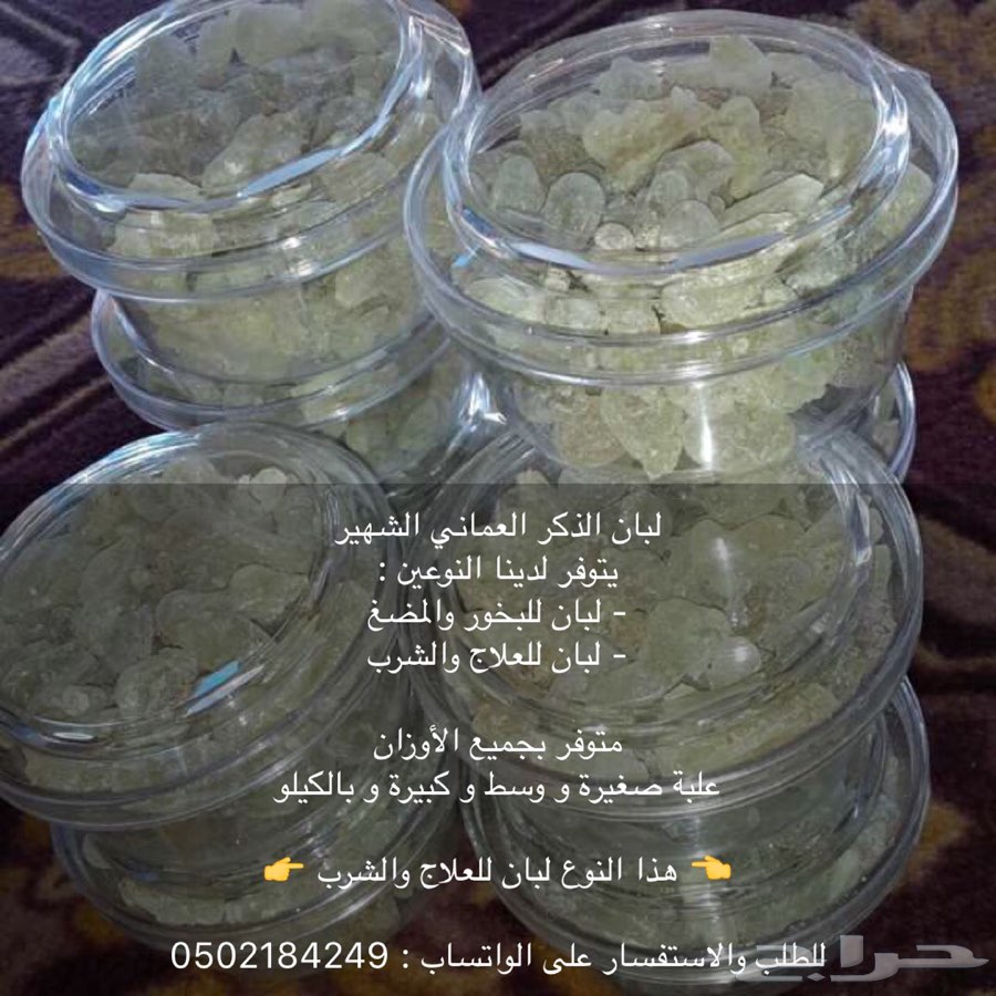 اللبان العماني دواء للجسم ومنقي للهواء